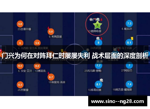门兴为何在对阵拜仁时屡屡失利 战术层面的深度剖析